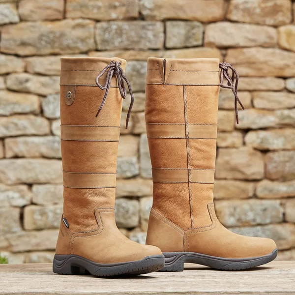 Dark Brown Dublin River Boots III, Wide