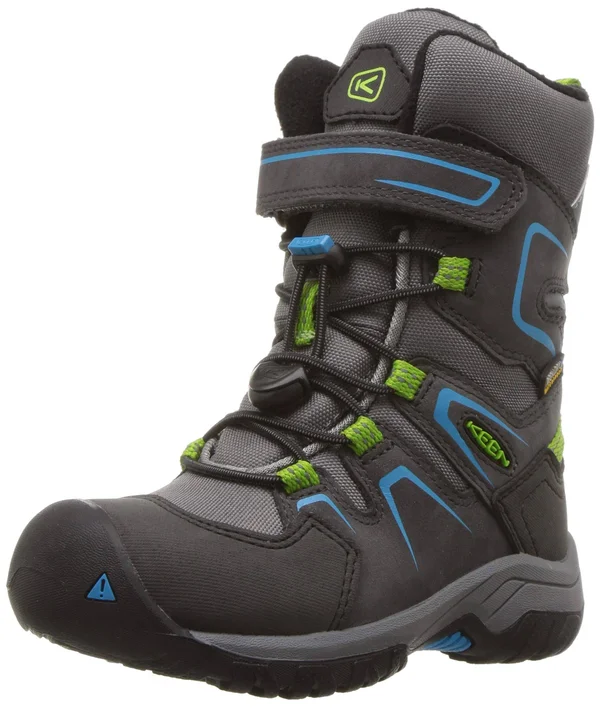 Keen Levo Winter WP Boot - Toddler Boys& Magnet/Blue Jewel - 11.0