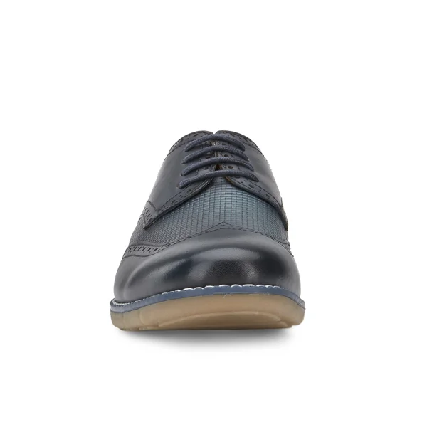 Vintage Foundry Co, Men's Awesome Wingtip Navy, 10.5