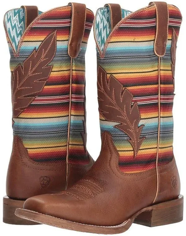Ariat Women's Circuit Feather Boots - Serape - 7