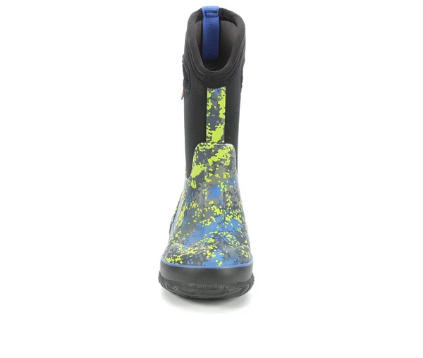 Bogs Youth Classic Micro Camo Boot - 4 - Blue Multi