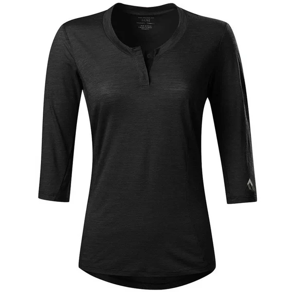 7mesh Industries Desperado Henley Jersey - Women's Black, XL