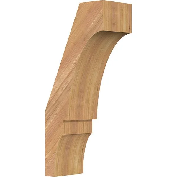 5 1/2x22W x 10x22D x 22x22H Balboa Smooth Brace - Western Red Cedar