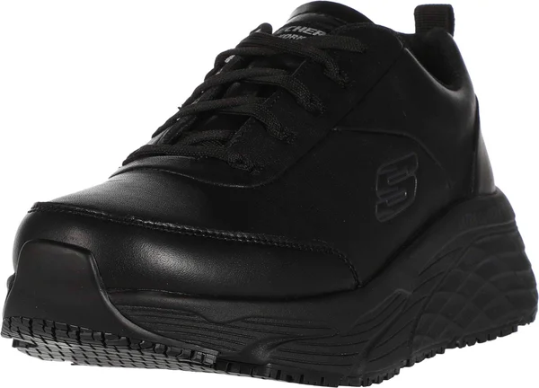 Skechers Work Max Cushioning Elite SR-Kajus 9.5 Women's Black Shoe