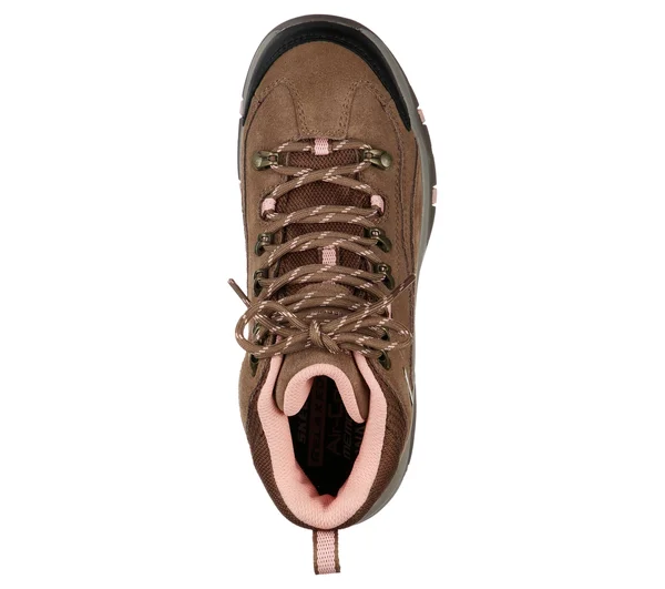 Skechers Women's Relaxed Fit Trego Alpine Trail Hiking Boot, Brown/Tan