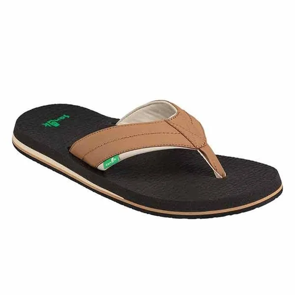 Sanuk Men's Beer Cozy 2 - Tan, Tobacco - 13