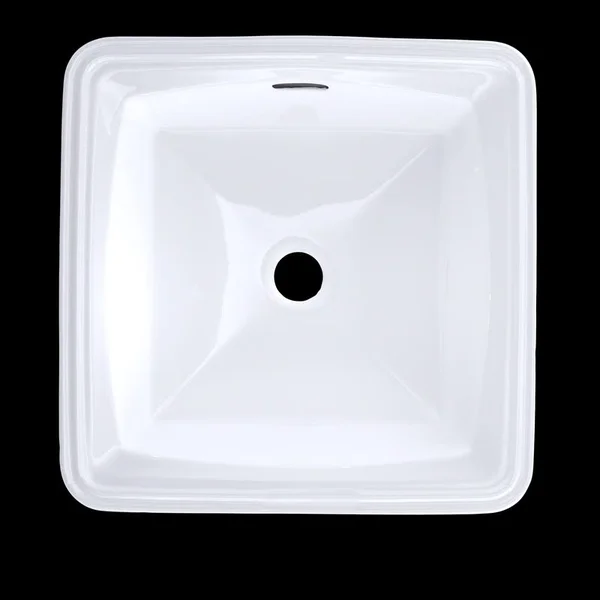 Toto Connelly Square Undermount Bathroom Sink with CeFiONtect - Cotton White LT491G#01