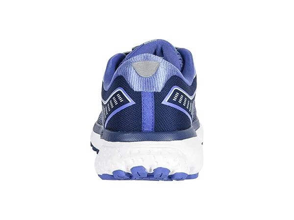 Brooks Women's Ghost (Wide) 12 Peacoat-Blue-Aqua, 7
