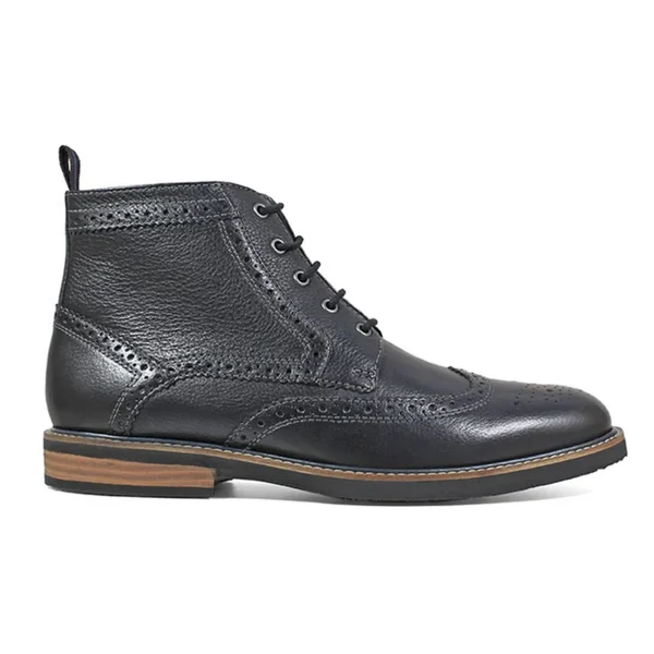 Men's Nunn Bush Odell Wingtip Chukka Boot, Size: 10, Black