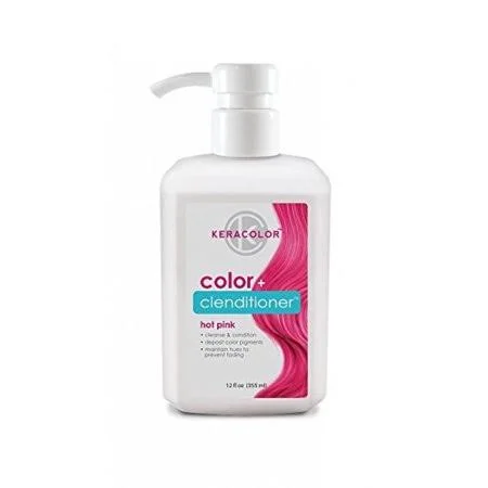 Keracolor Color + Clenditioner (Hot Pink) 12oz - Pack of 11