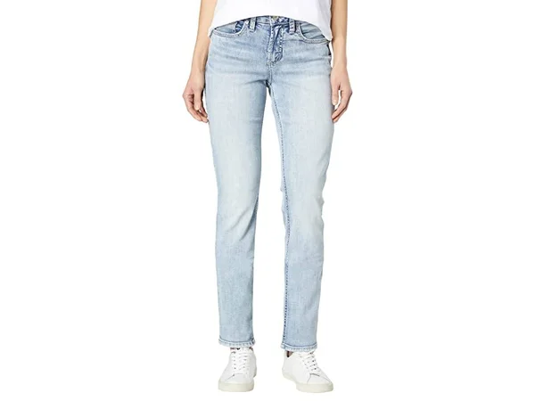 Silver Jeans Co. Suki Straight Leg Ankle Jeans - Indigo - Size 31