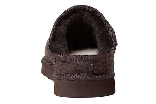 Fireside by Dearfoams Grafton Genuine Shearling Clog 12 Men's Coffee