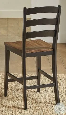 A-America Stone Creek Ladderback Counter Height Chair - 2 Pack, Other