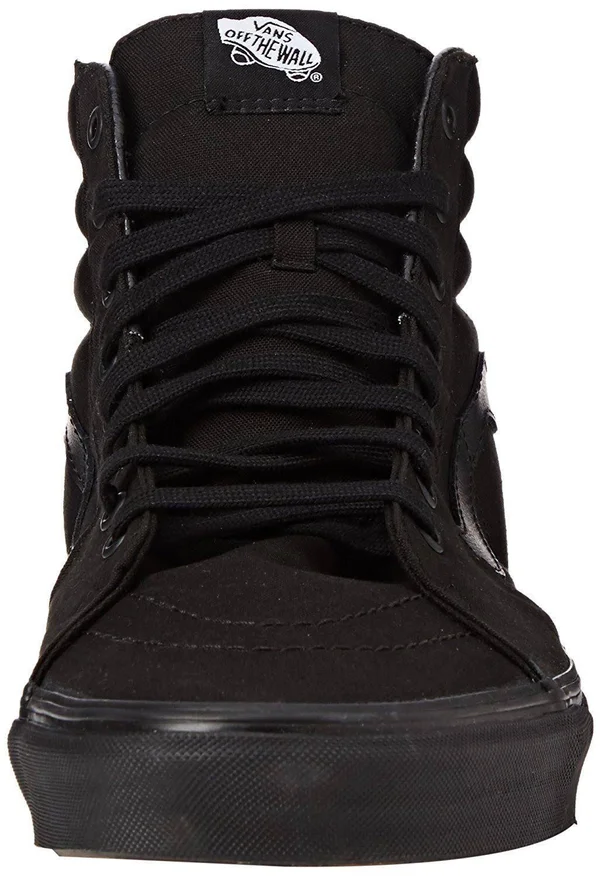 Vans Women's Canvas SK8-Hi Shoes, Black, Size 6.5
