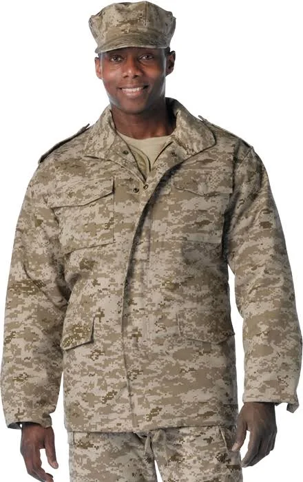 Rothco* M-65 Field Jacket, Desert Digital (M)