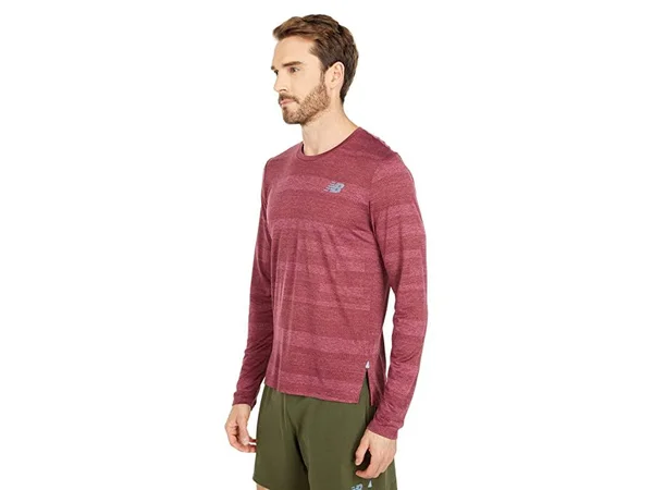 New Balance Q Speed Fuel Jacquard Long Sleeve - Men's