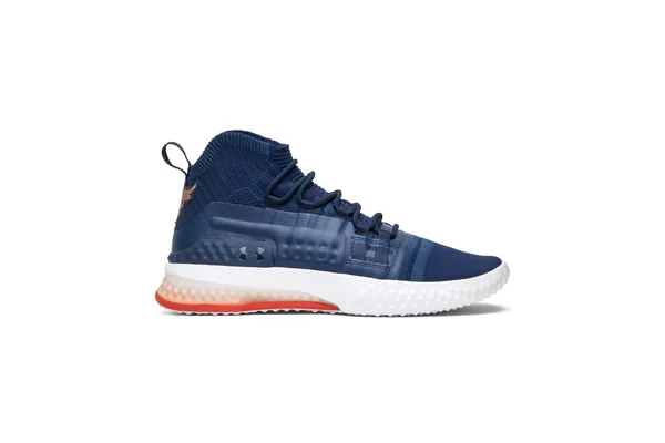 Under Armour Project Rock 1 &Blue& Mens Sneakers - Size 14.0