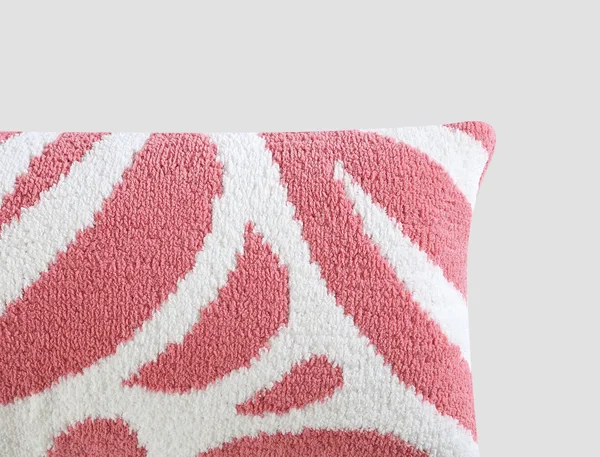 Sunday Citizen Versailles Lumbar Pillow Rouge - Off White - 14 x 36x22