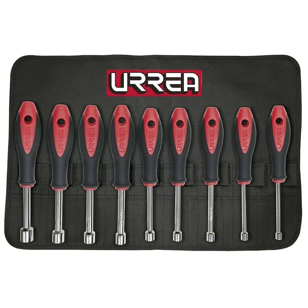 Urrea 8200M Metric Nut Driver - Set of 9 Pieces