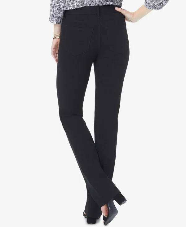 Nydj Marilyn Straight Ponte Pants, Size Reg 12, Evening Tide