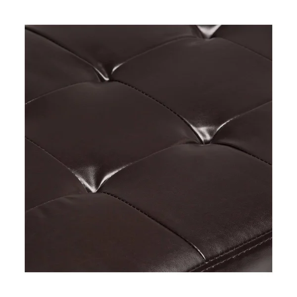 Simpli Home Laredo Storage Ottoman - Brown