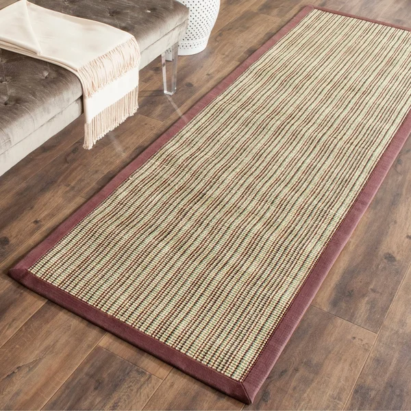 Safavieh Natural Fiber Tan 2& x 12& Rug