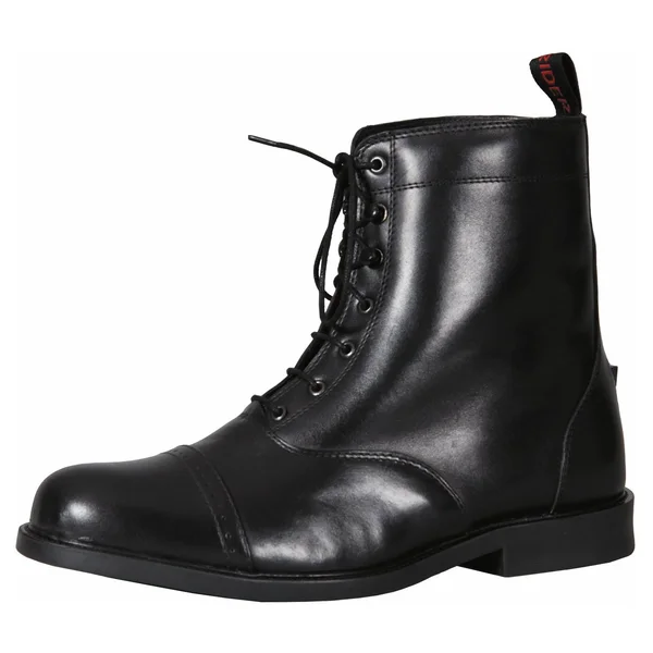 TuffRider Men's Baroque Lace Up Laced Paddock Boots - 10, Mocha