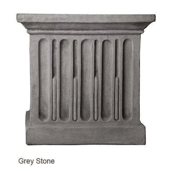Campania International Smithsonian Grecian Cast Stone Urn Planter Nero Nuovo