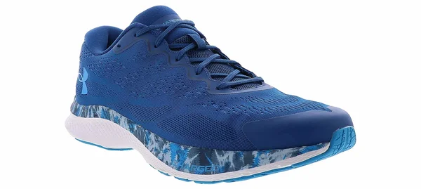 Under Armour Men's Charged Bandit 6 Camo Running Shoes - Blue - 14