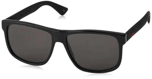 Gucci GG0010S 001 Black Square Sunglasses