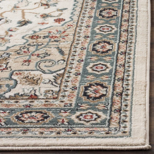 Safavieh LNH338A Lyndhurst Teal - Grey Area Rug - 8& x 10&