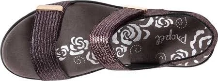 Propet Winslet Women's Sandal - Black Cherry Size 10