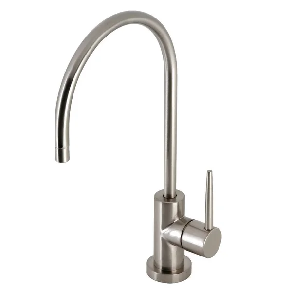 Kingston Brass KS8198NYL New York Single-Handle Cold Water Filtration Faucet Brushed Nickel