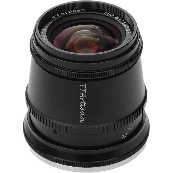 TTArtisan 17mm f/1.4 APS-C Lens for Fuji X, Black