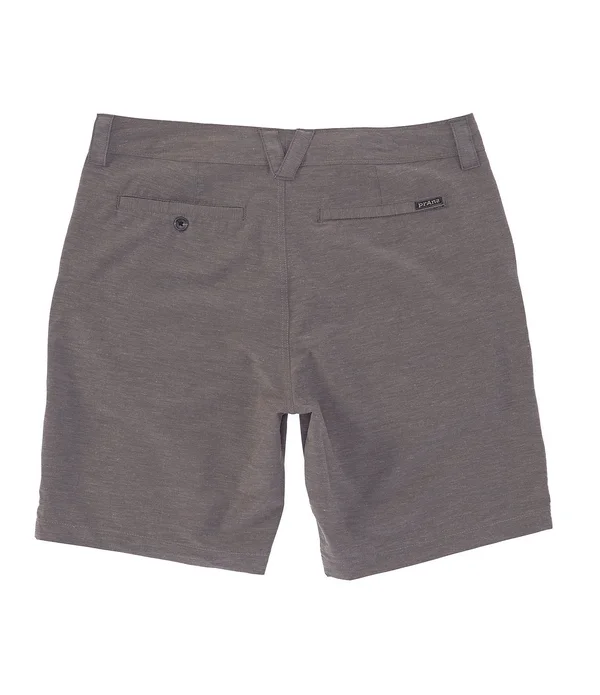 Prana Rotham Short - 36 - 9in - Granite - Men's Shorts