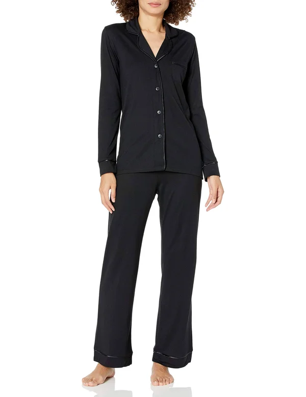 Cosabella Bella Long Sleeve Top & Pant Pajama Set - M