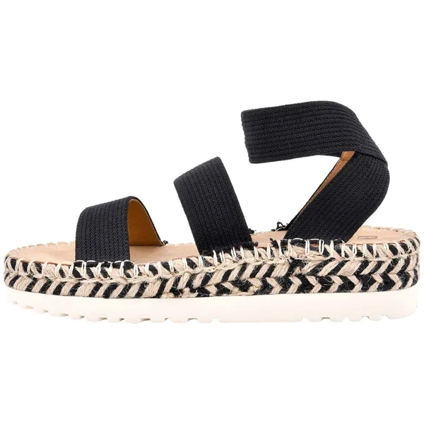 White Mountain Kolton Women's Black Sandal 8.5 M