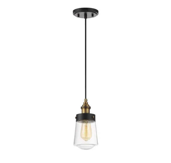 Savoy House 7-2064-1-51 Macauley Vintage Black Mini Pendant