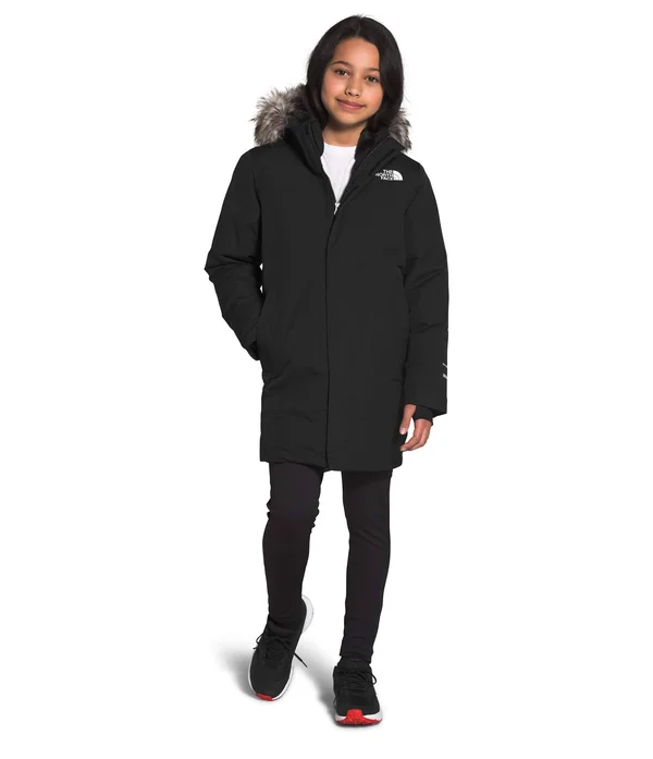The North Face Arctic Swirl Parka - Girls& TNF Black - XL