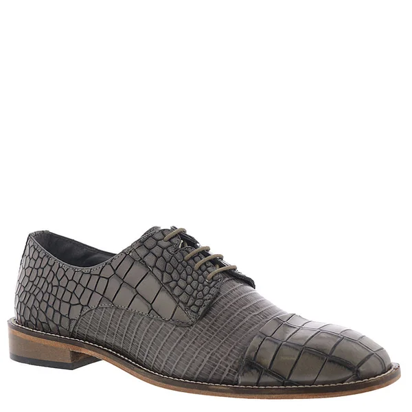 Stacy Adams Talarico Leather Sole Cap Toe Oxford Gray - Men's, Size: 8