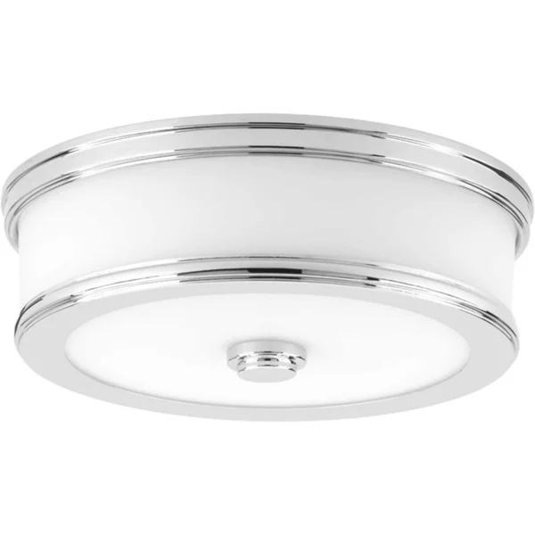 Progress Lighting P350085-015-30 Bezel LED Flush Mount Polished Chrome