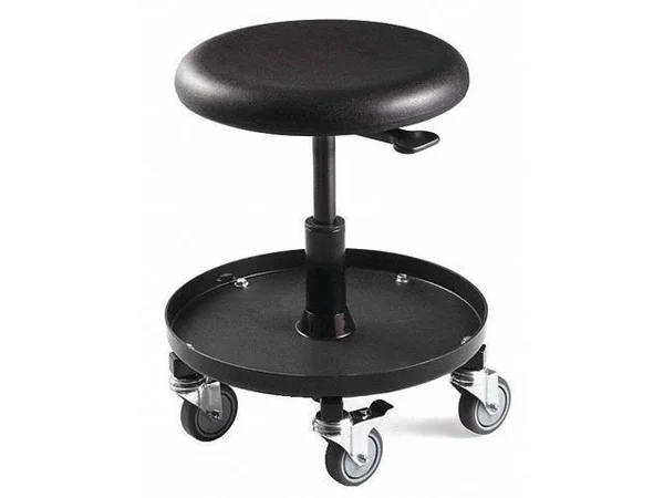 Bevco 3057 Polyurethane Maintenance Repair Stool, 15-1/2x22-20-1/2x22 Seat Height