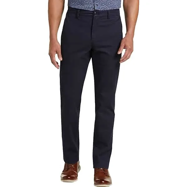Joseph Abboud Men's Navy Modern Fit Chino - Size: 36W x 30L