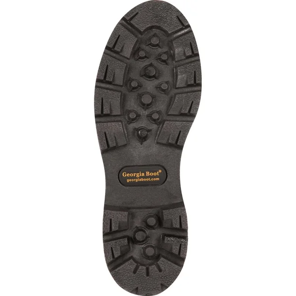Georgia Boot Men's 6 in. Homeland Waterproof Work Boot - G106, Brown