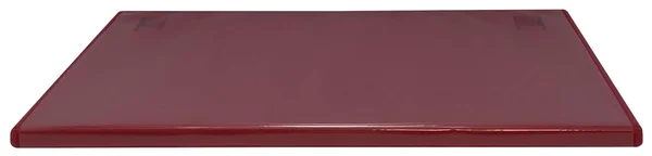 CheckOutStore 100 Slim Solid Red Color Single DVD Cases 7mm