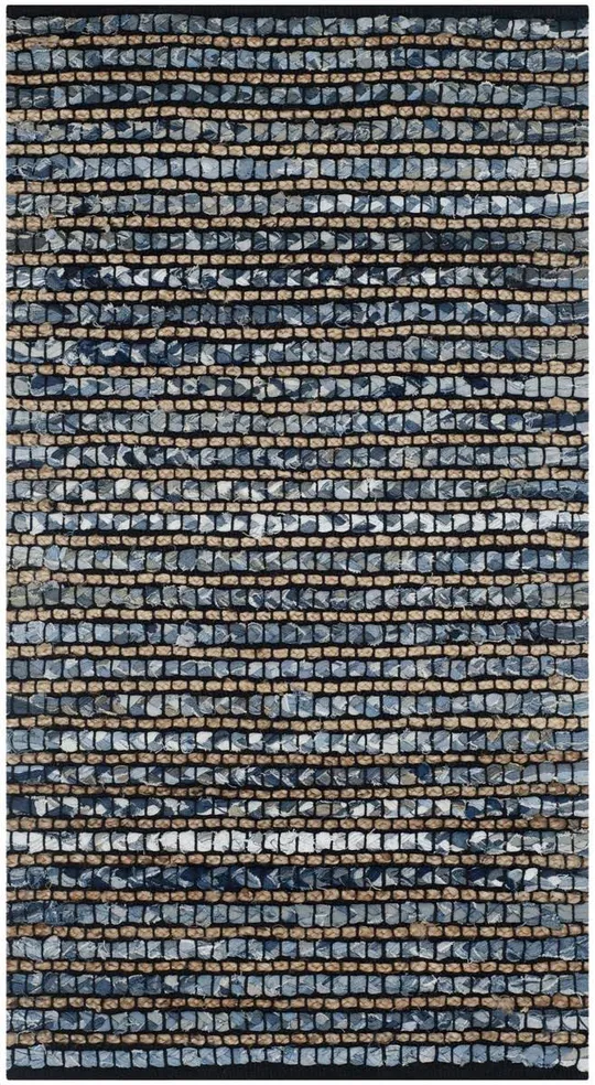 Safavieh Cape Cod Blue Area RUG: 2-ft 3-in x 4-ft