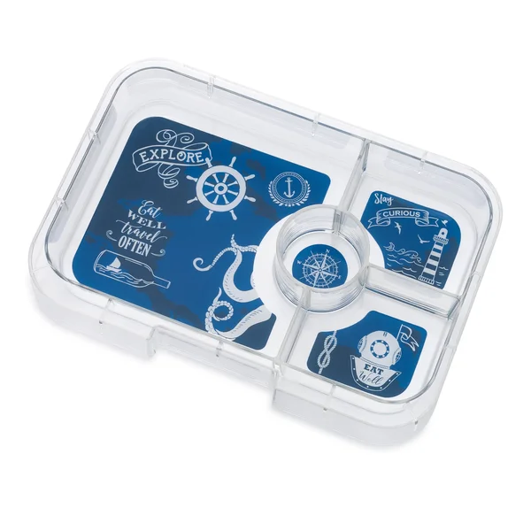 Yumbox Tapas - 4 Compartment - Portofino Blue