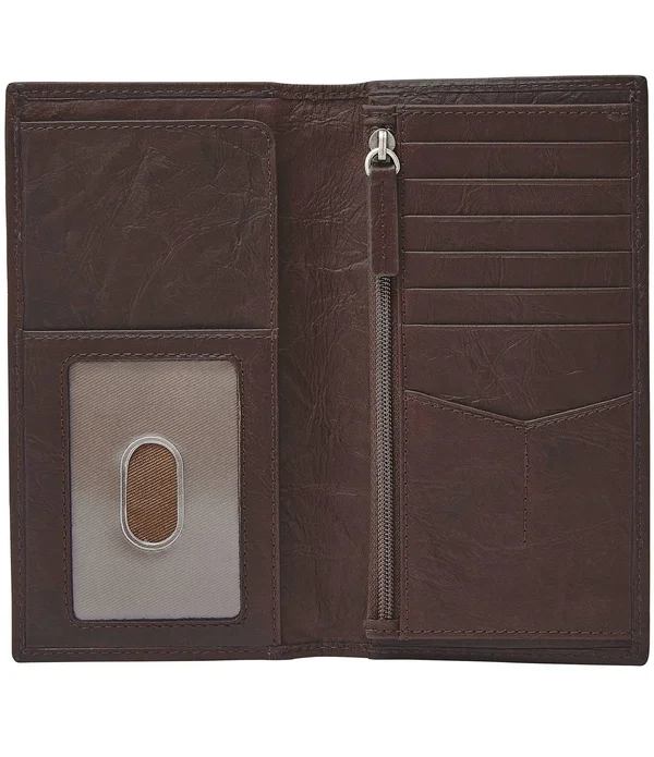 Fossil Men's Neel Executive Wallet - Brown