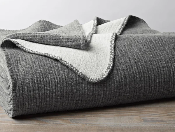 Coyuchi Cozy Cotton Organic Blanket - Charcoal, Baby
