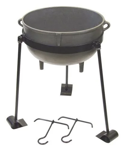 Bayou Classic 7410 Cast Iron Chicken Fryer with Dutch Oven LID. 10 Quart. Black